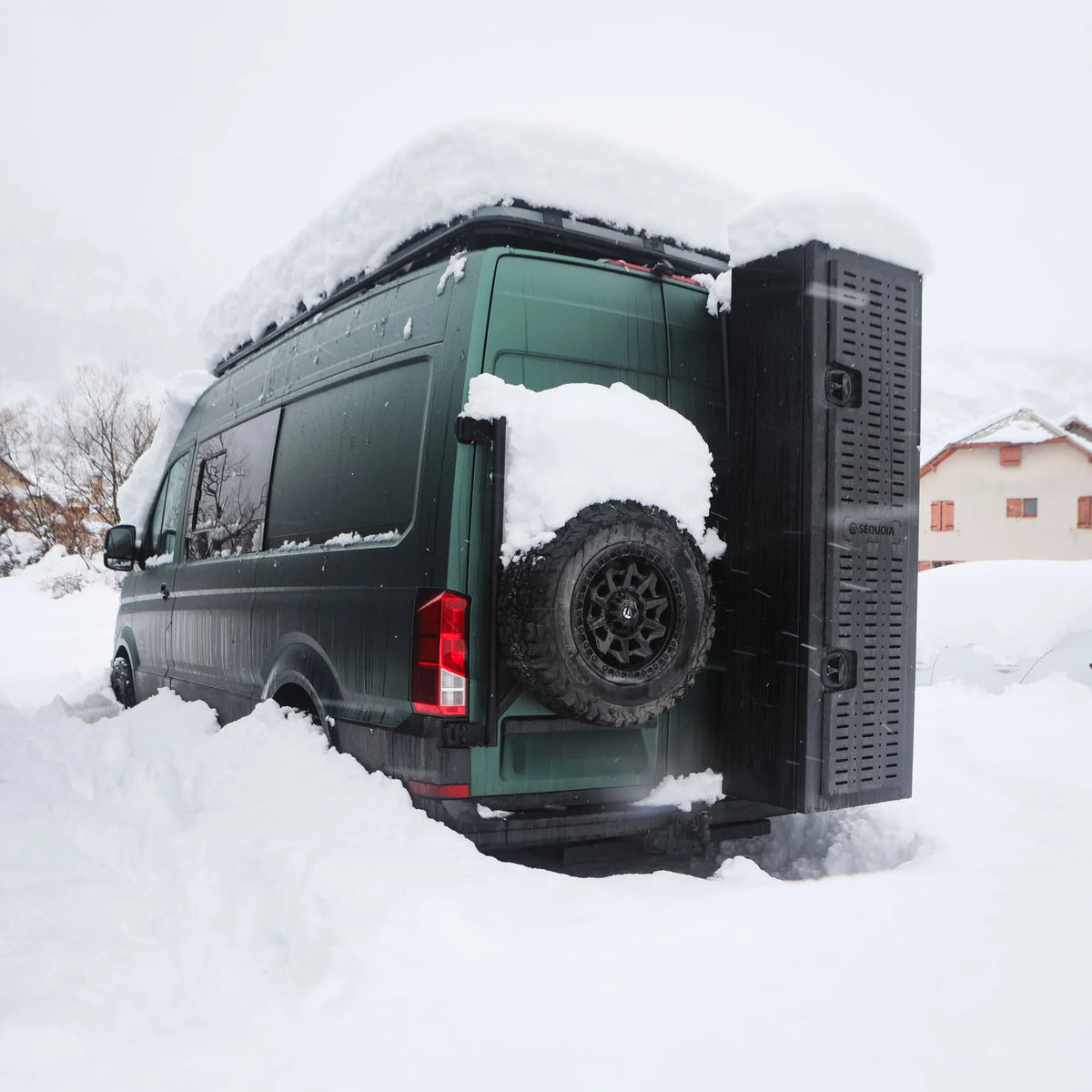 Tire Carrier Crafter TGE - angle 2