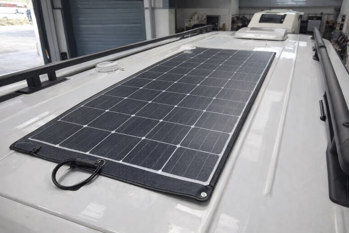 Campervan solar charging system