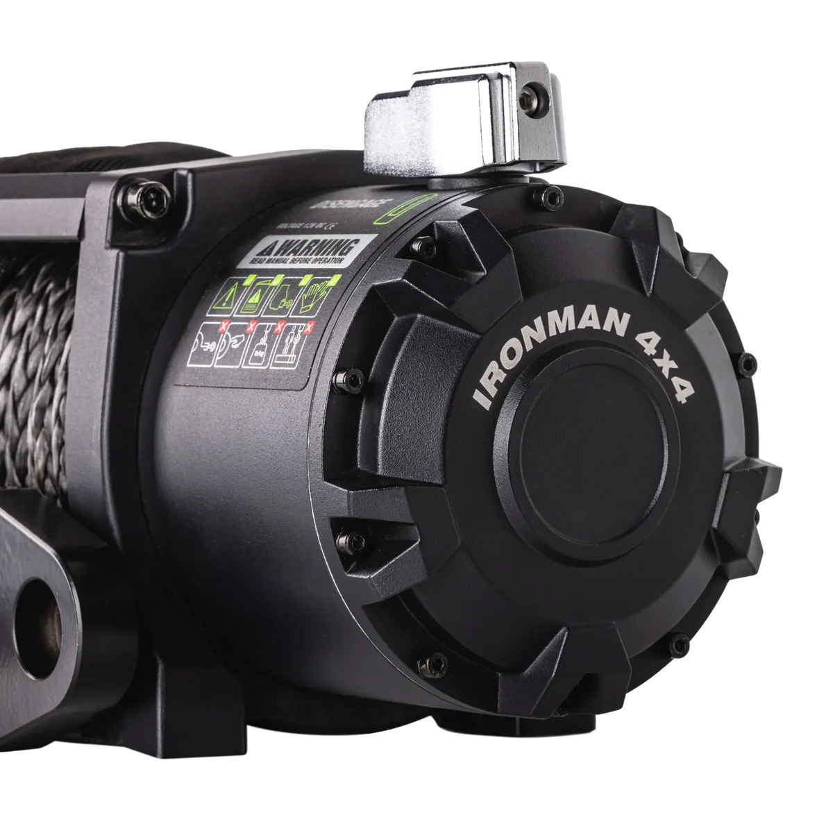 Frontier winch synthetic rope