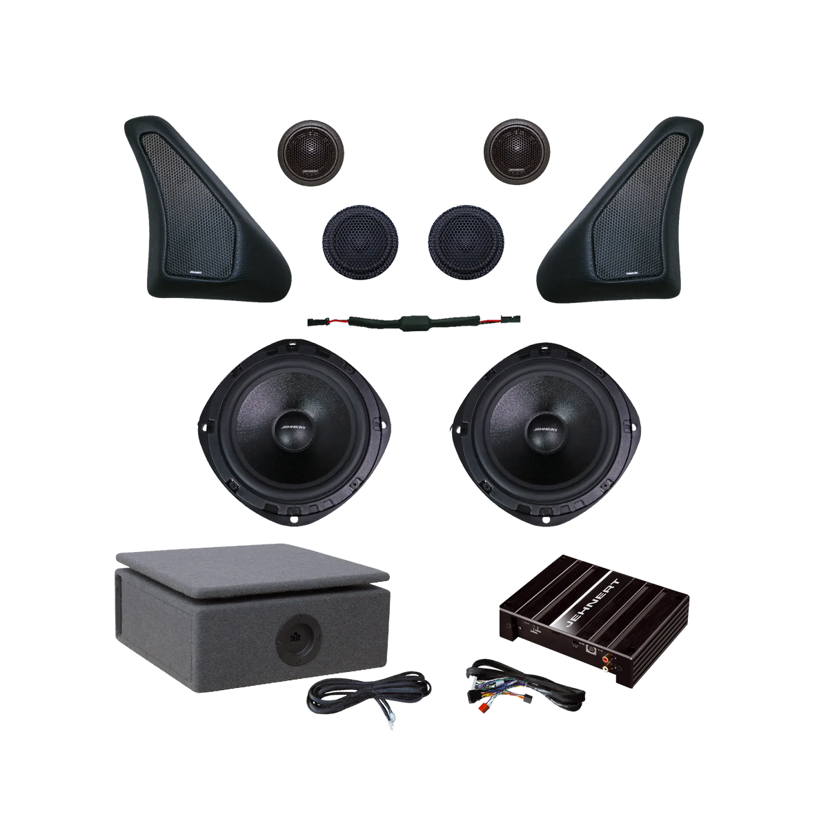 Jehnert Sound Package for Sprinter with dashboard cover flaps