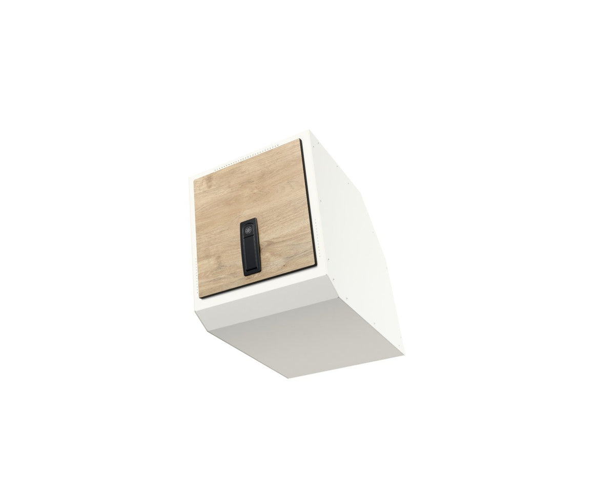 Moon Box IO 105°, 25 cm, RAL 9001, standard
