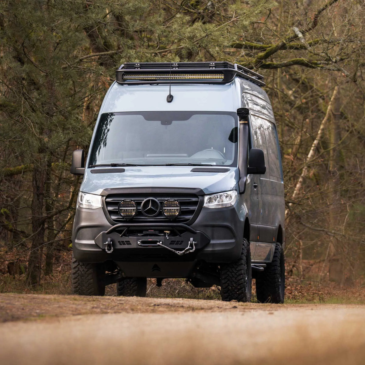 Bravo snorkel installation on Sprinter