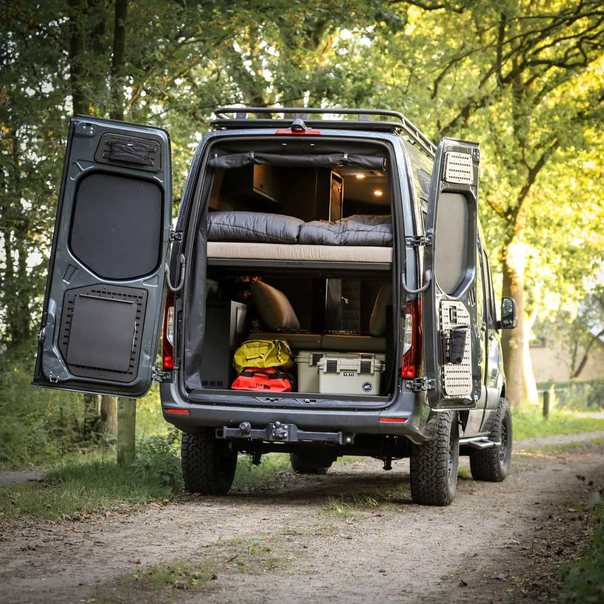 Solo Rear Door Top Molle Panel Set – view 2
