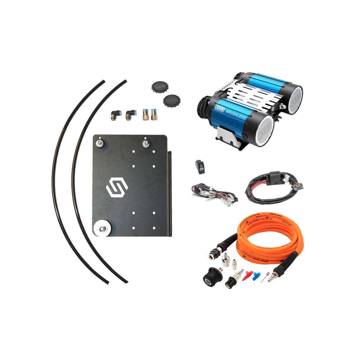Brushless Twin Air Compressor Bundle - Sprinter (2018+)